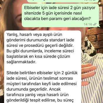 Yanlış Ürün Ve İade Sürecinde Engelleme