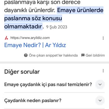 Paslanan Çaydanlık Takımı Ve İlgisiz Müşteri Hizmetleri