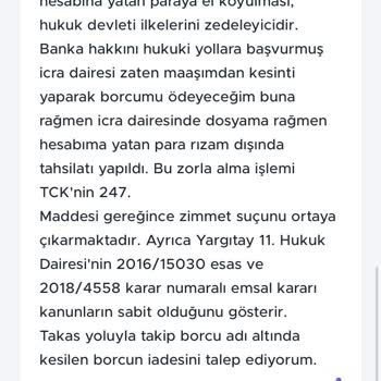 Halkbank'ın Yasa Dışı Kesintileri Ve Mağduriyetim