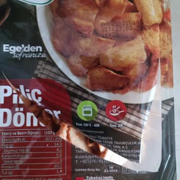 Gedik Piliç Yanık Ve Yabancı Maddelerle Dolan Tavuk Döner Hayal Kırıklığı