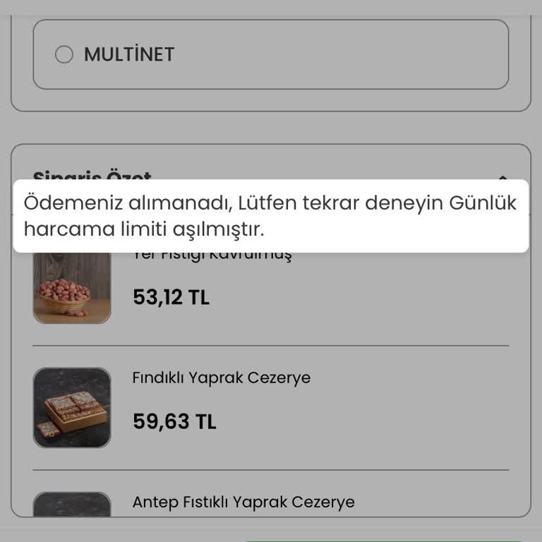Mobil Ödeme Limit Aşıldı Hatası Mağduriyeti