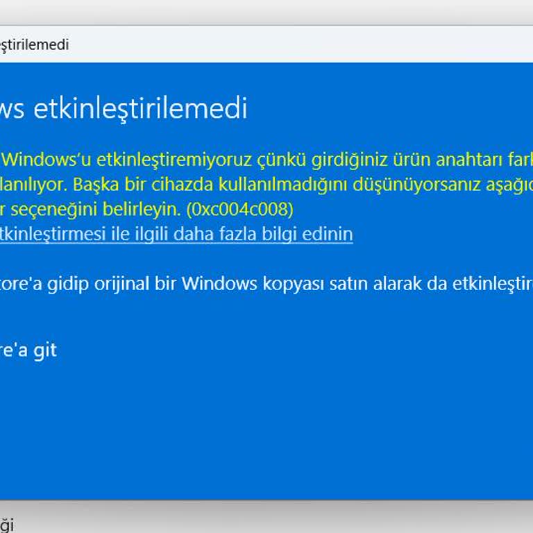 Satın Alınan Windows 11 Pro OEM KEY Kullanılamıyor Ve Destek Yanıt Vermiyor