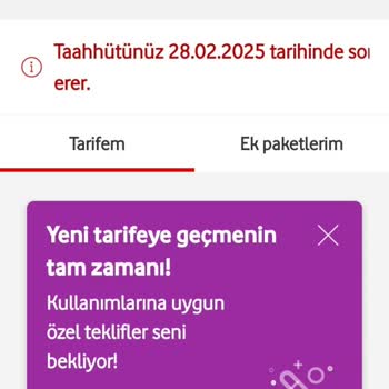 Vodafone Tarife Şikayeti ve Müşteri Tepkileri