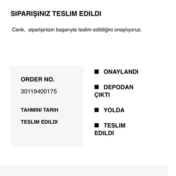 Massimo Dutti Teslimat Sorunu Ve İletişim Eksikliği