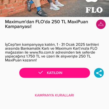 İş Bankası Maximum Kampanyasında Puan Sorunu