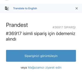 Siparişimin Durumu Hakkında Bilgi Alamıyorum