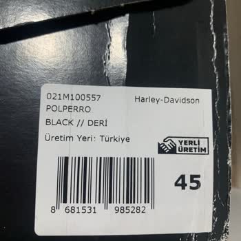 Harley Botlarımda Beklenmedik Kalite Sorunları