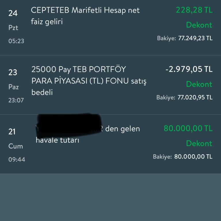 TEB Mobilde Onaysız Fon Satışı Ve Hesap Güvenliği Sorunu