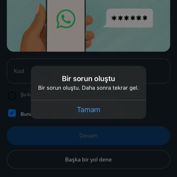 Instagram Onay Kodu Sorunu