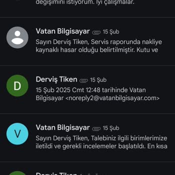 Vatan Bilgisayar'dan Alışverişte Hasarlı Ürün Sorunu