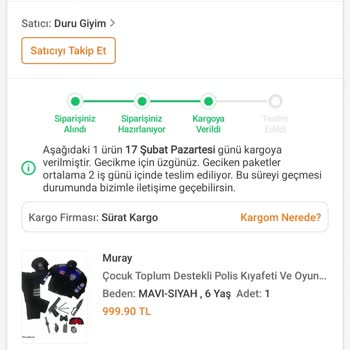Sürat Kargo'nun Teslimat Gecikmesi Ve Müşteri Memnuniyetsizliği