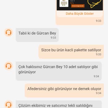 Trendyol'da Aldatıcı Ürün İlanı Ve Destek Sorunu