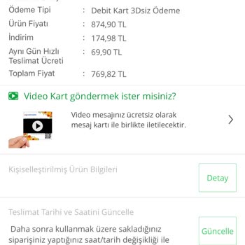 Teslimat Gecikmesi Ve Ek Ücret İadesi Sorunu