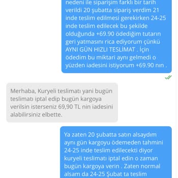 Teslimat Gecikmesi Ve Ek Ücret İadesi Sorunu
