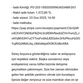 İptal Edilen Alışverişin İadesi Sorunu