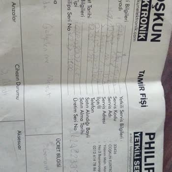 Sürekli Arızalanan Televizyon İçin Ürün Değişim Talebi