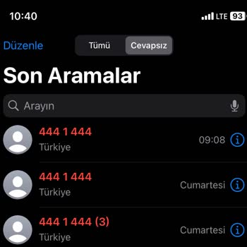 Sürekli Rahatsız Edici Aramalar Ve Mesajlar