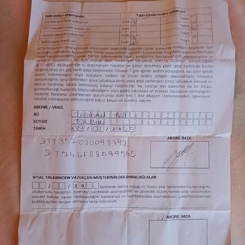 Türk Telekom Hizmet Sonlandırma Sürecinde Cihaz Bedeli Sorunu