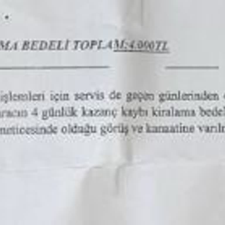 Haksız Ticari İş Kaybı Talebi