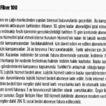 Sözleşmeye Aykırı Modem Ceza Bedeli Talebi