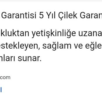 Çilek Mobilya'nın Garanti Süresi Sorunu Ve Hayal Kırıklığı