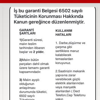 Garanti Kapsamında Olması Gereken Akıllı Saat İçin Ücret Talebi