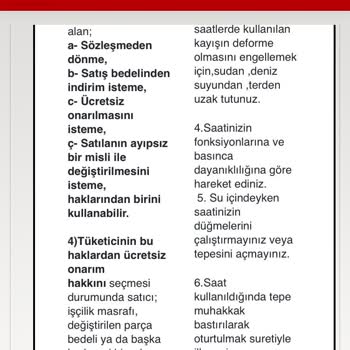 Garanti Kapsamında Olması Gereken Akıllı Saat İçin Ücret Talebi