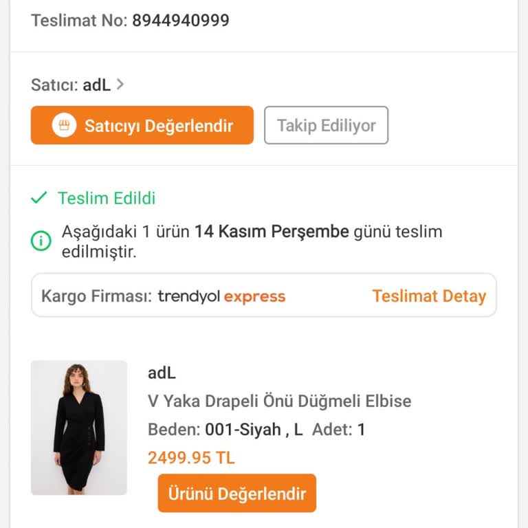 Yanlış İade Edilen Elbise Ve İade Sorunu