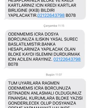 Borç Olmadığı Halde Gelen Mesajlar Ve Şikayet Süreci