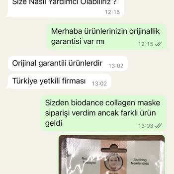 Yanlış Ürün Ve İletişim Eksikliği