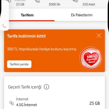 Vodafone'un Fahiş Fiyat Artışı