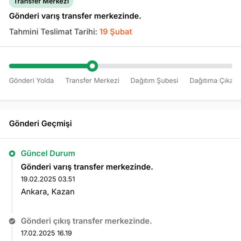 Aras Kargo Kargom Günlerdir Hareketsiz Bekliyor!