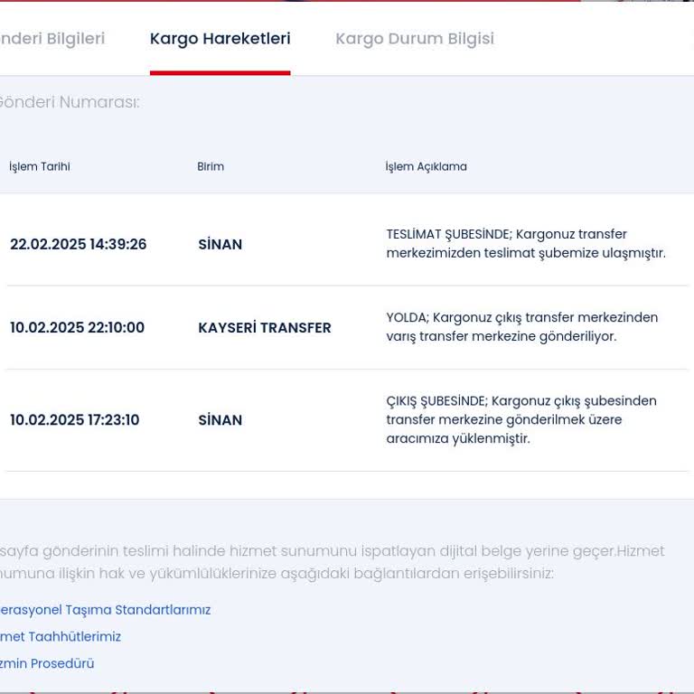 Kayseri'de Kargo Teslimatında Yaşanan Sorunlar