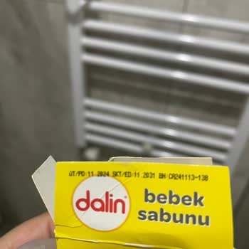Migros'tan Alınan Dalin Bebek Sabunu Hayal Kırıklığı