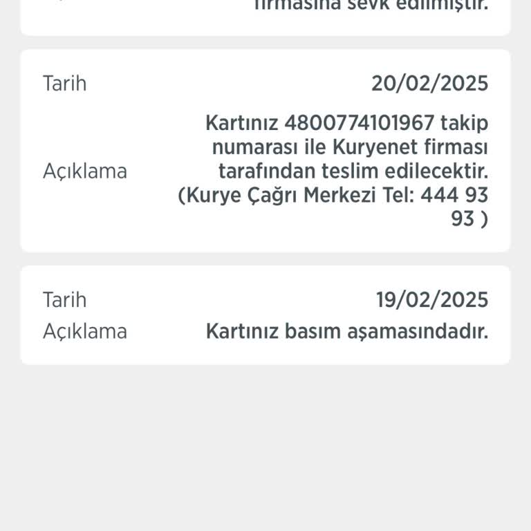 Kredi Kartı Beklerken Kuryenet Çilesi