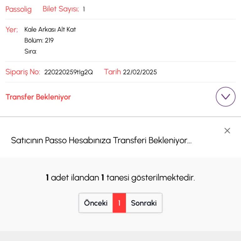Bilet Aktarımı Sorunu: Maça Saatler Kala Hâlâ Bekliyoruz