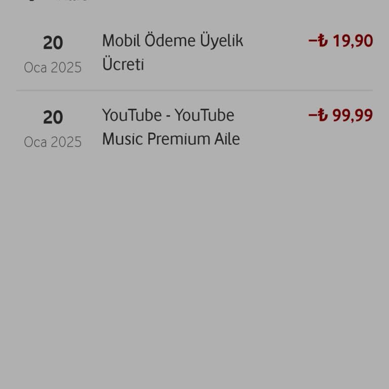 Vodafone'un Bilgilendirmeden Yansıttığı Ek Ücret