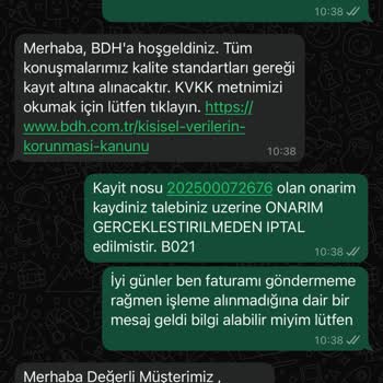 Garanti Kapsamındaki Süpürge Tamir Edilmeden İade Edildi