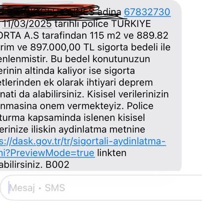 DASK Sigortasında Mükerrer İşlem Ve İletişim Sorunu
