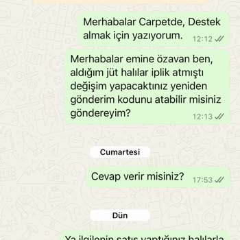 Jüt Halılar İplik Attı, Marka İlgisiz