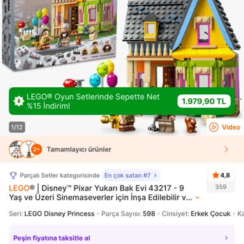 Hepsiburada'da İndirimli Lego Seti Yanıltmacası