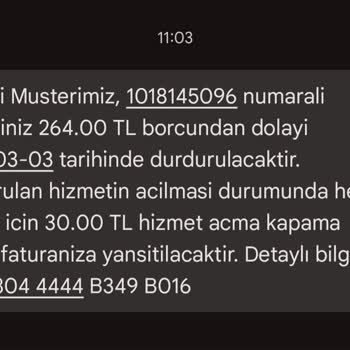 Yanlış Borç Bildirimi Ve Ulaşılamayan Destek Hattı Sorunu