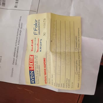 Fakir Blender Seti Üçüncü Kez Aynı Sorunla Karşılaştı