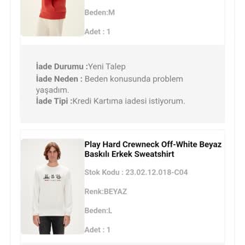 Geciken İade Ve Para İadesi Sorunu