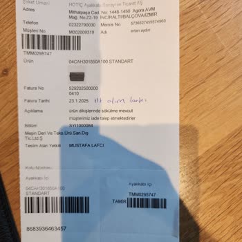 Hotiç'ten Aldığım Çantada Yırtılma Sorunu