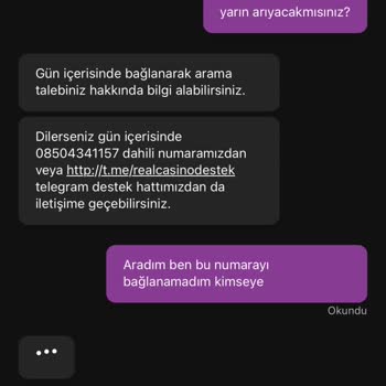 Realcasino'da Kazanç Çekiminde Yaşanan Sorun