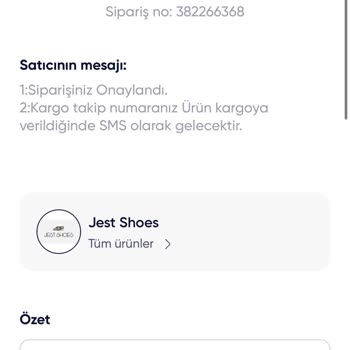 Kapalı Hesap Ve İptal Edilen Ayakkabı Siparişi