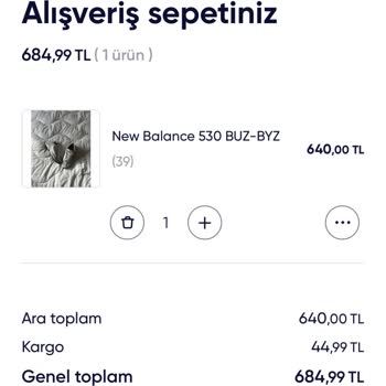 Kapalı Hesap Ve İptal Edilen Ayakkabı Siparişi