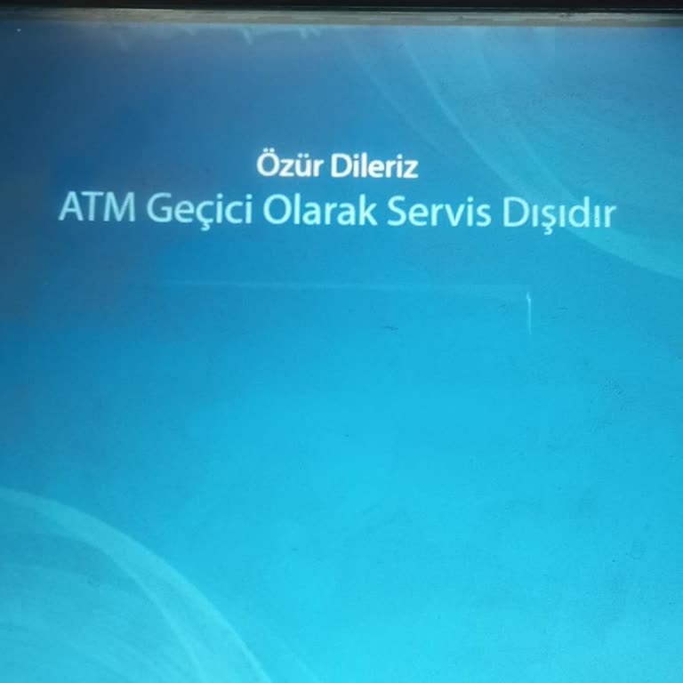 ATM Arızası Ve Bankaların İlgisizliğiyle Mağduriyet