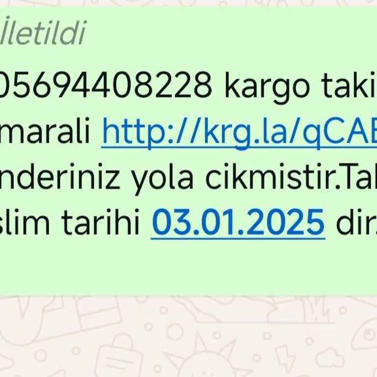 Aras Kargo'nun İlgisizliği Ve Teslimat Sorunu